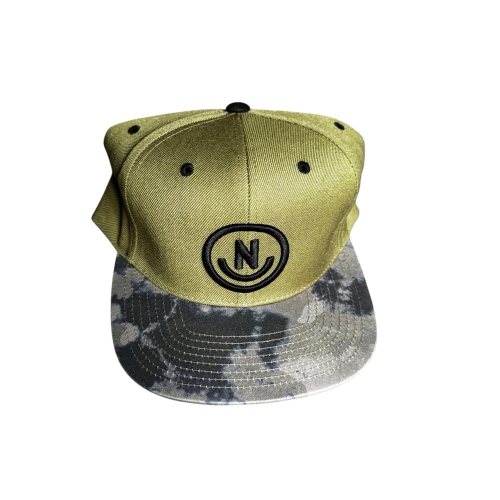 Neff Olive and Gray Camo Snapback Hat